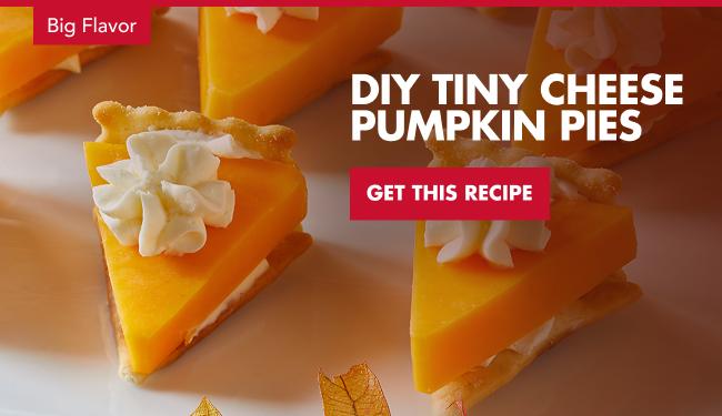 Cheese Pumpkin Pies Recipe 