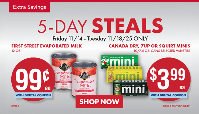 5-Day Steals panel