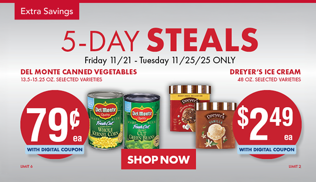 5-Day Steals panel