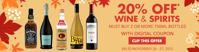 Header Wine and Liquor