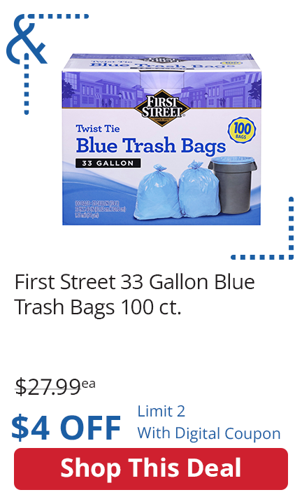 FS 33 gallon Bag Blue