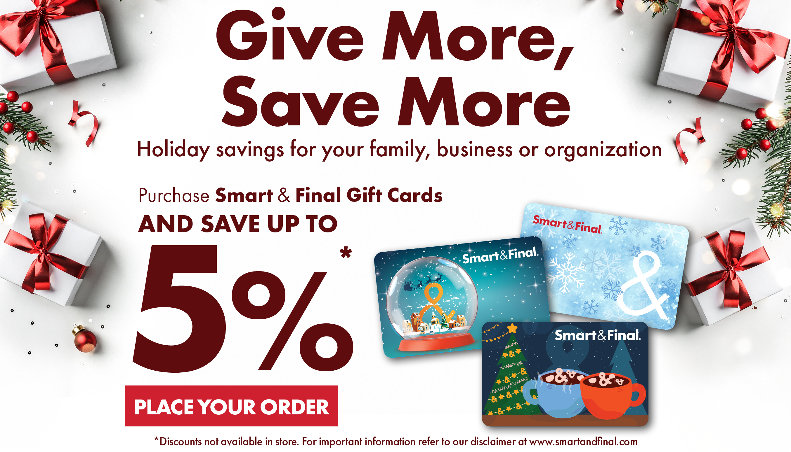 Give more save more (Gift Card)