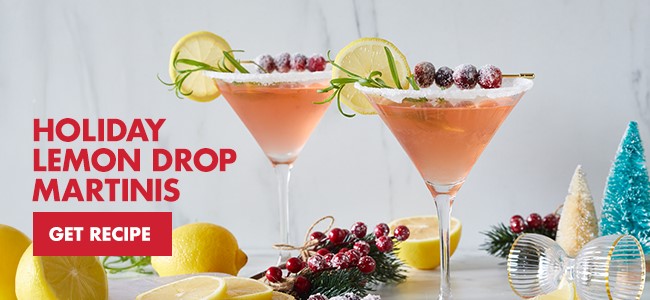 Holiday Lemon Drop Recipe