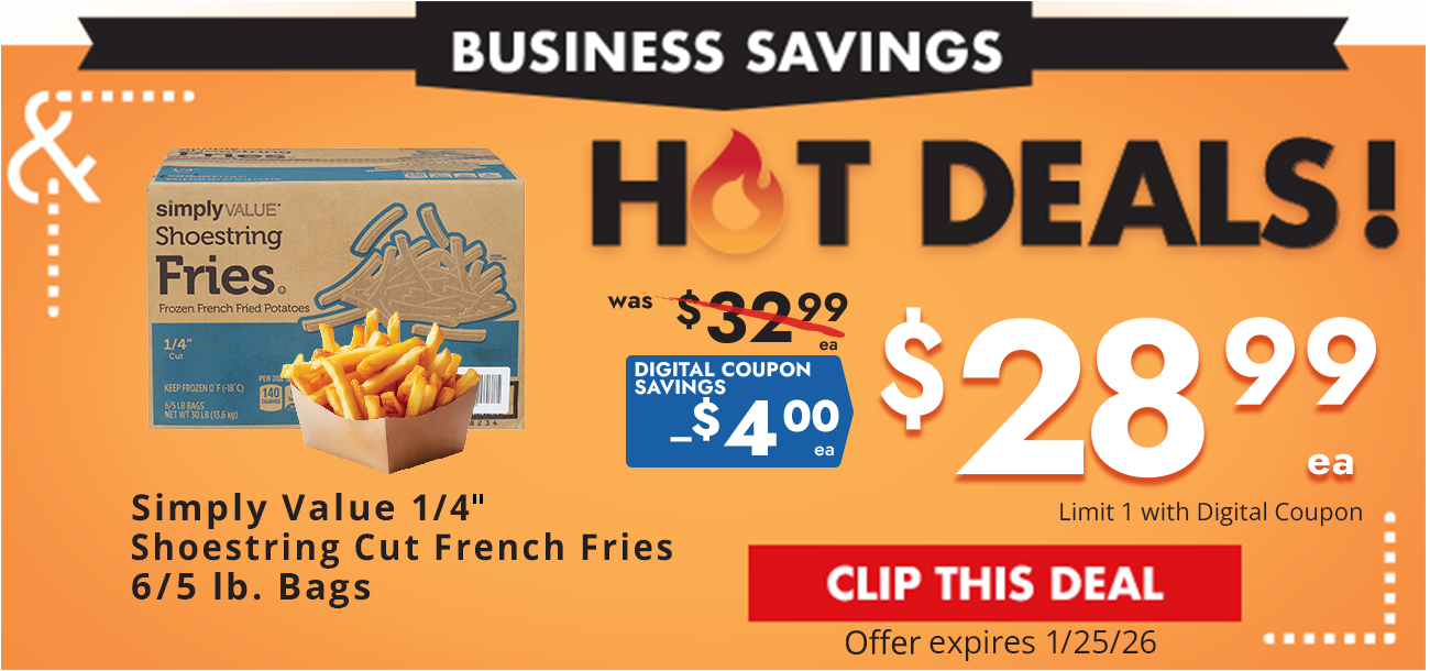 Hot Deals SV Shoestring Fries 