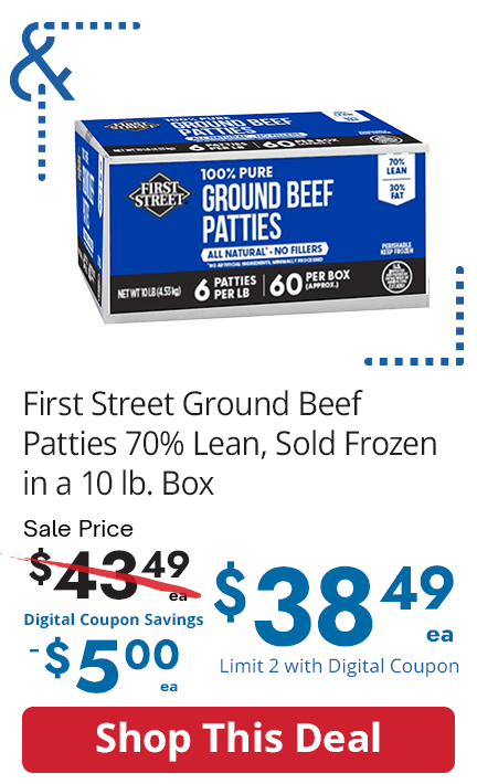 FS Beef Patties 6/1 