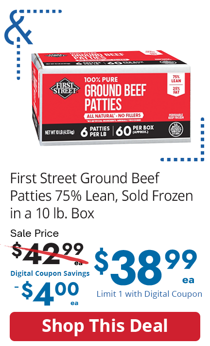 FS Beef Patties 6/1