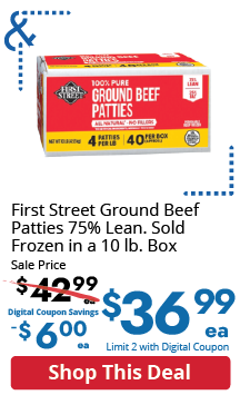 FS Beef Patties 4/1