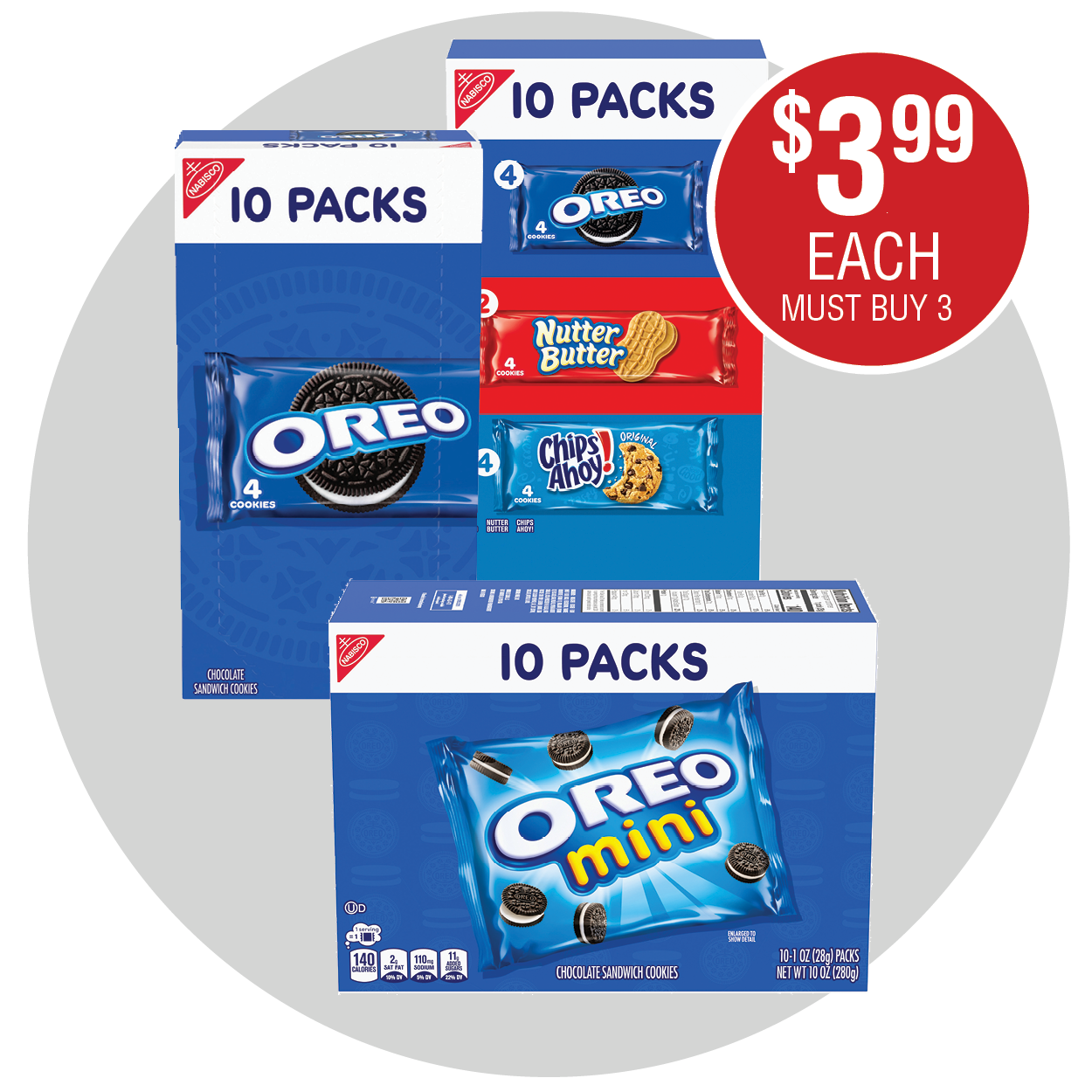 NABISCO SINGLE SERVE SNACKS