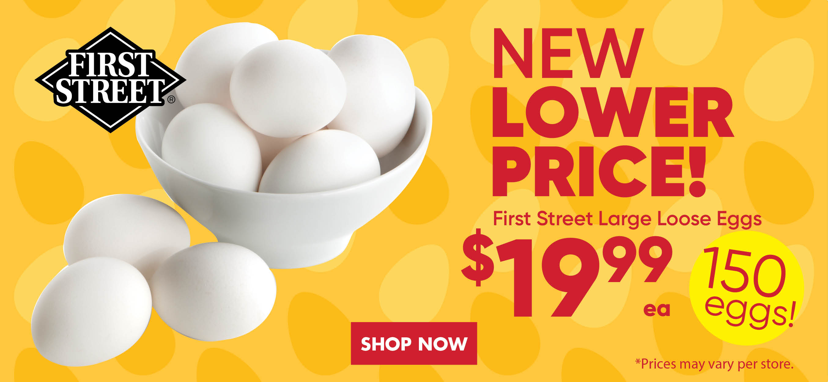 New Lower Price Eggs