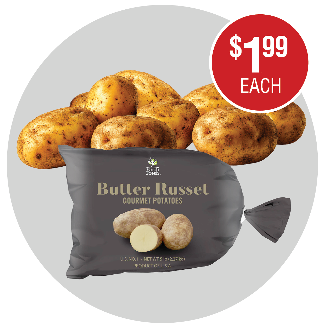 BUTTER RUSSET POTATOES