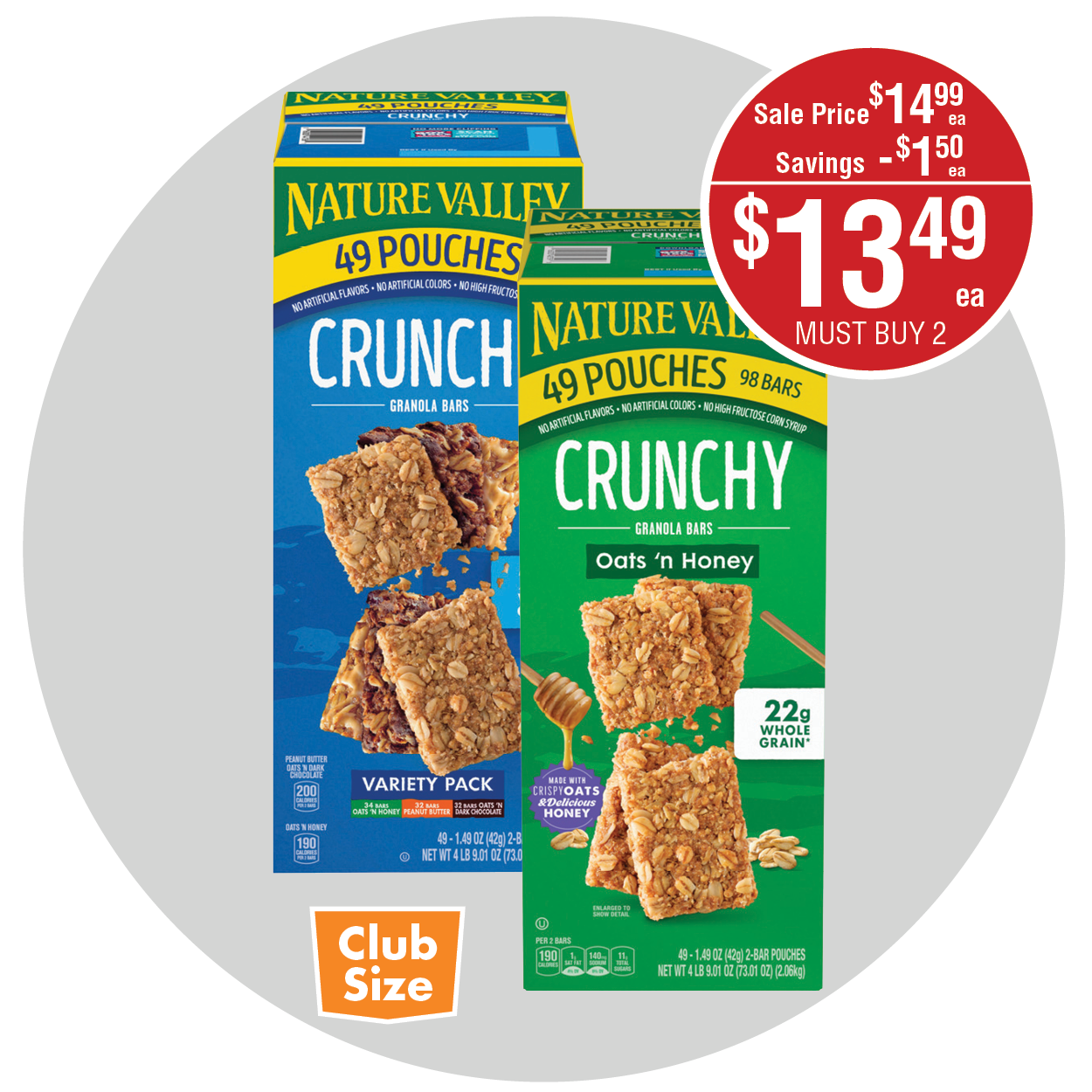 NATURE VALLEY GRANOLA BARS
