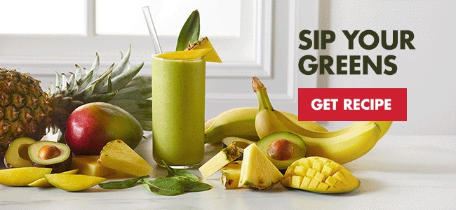 Tropical Green Smoothie Recipe