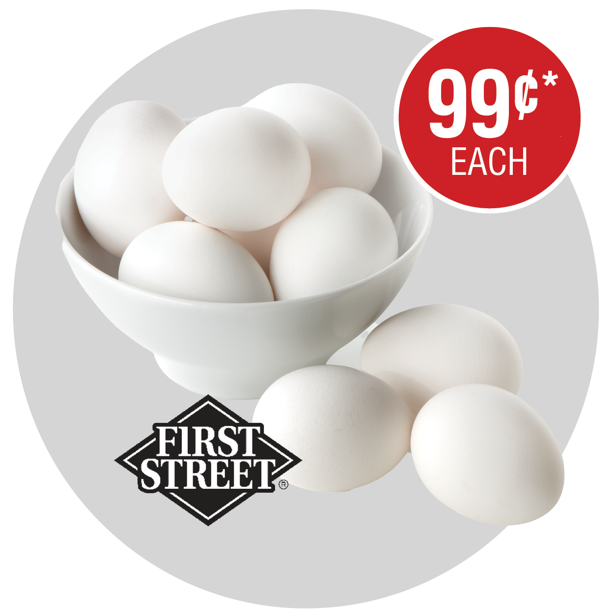 FIRST STREET LARGE EGGS