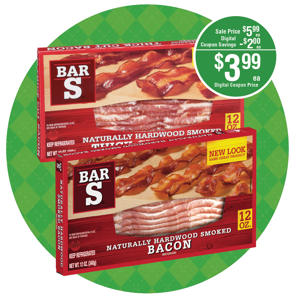 BAR S SLICED BACON