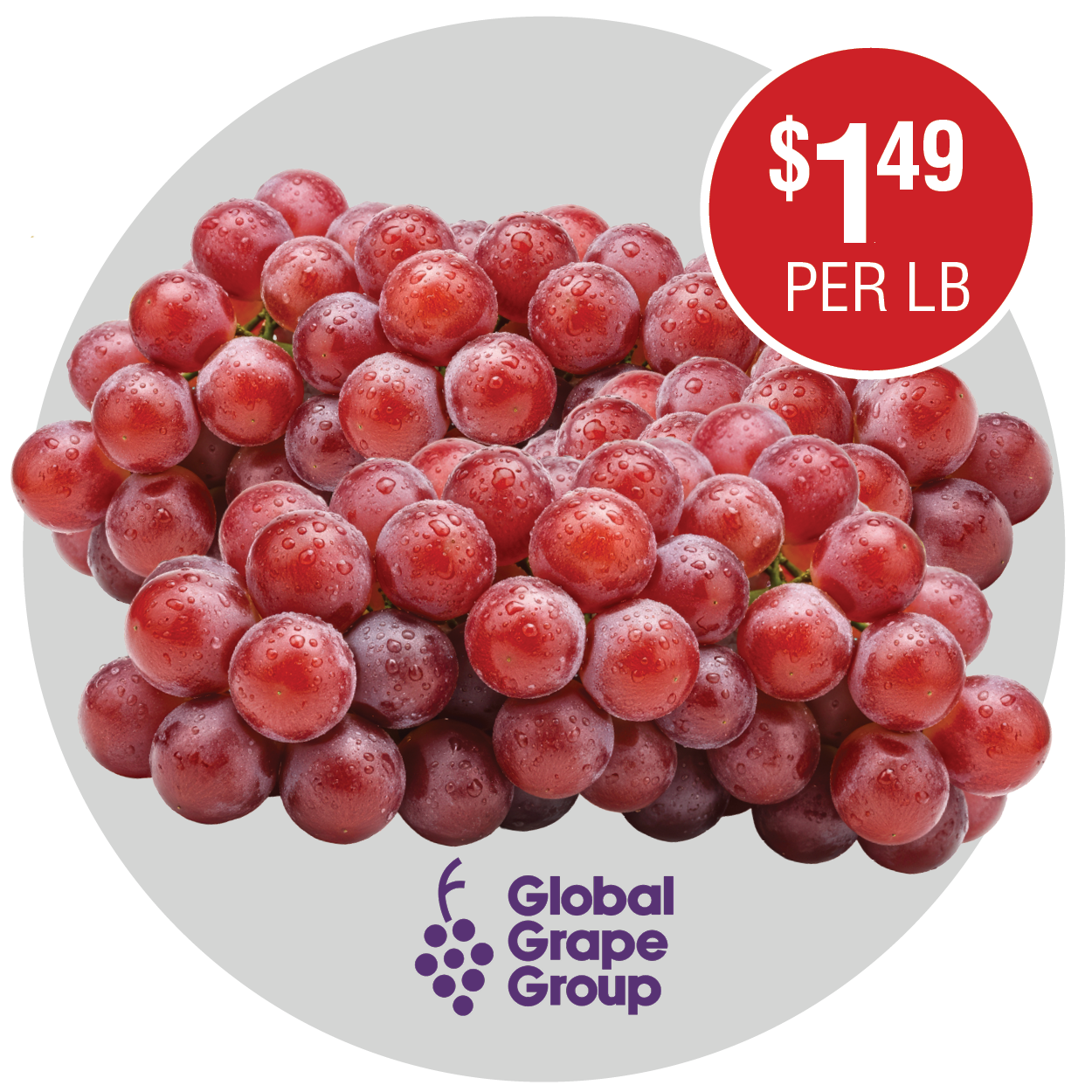 RED SEEDLESS GRAPES