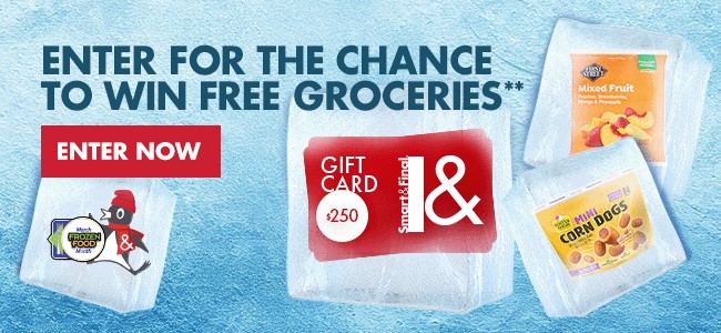 Frozen Food Month Giveaways