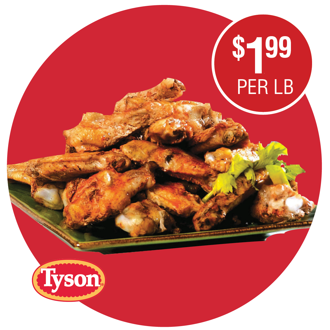 TYSON FRESH CHICKEN WINGS