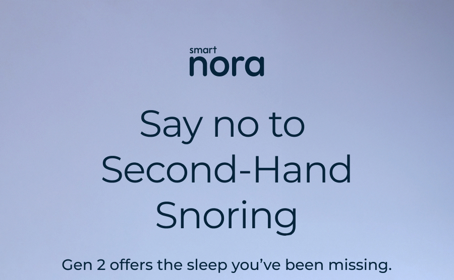 Say no to second-hand snoring