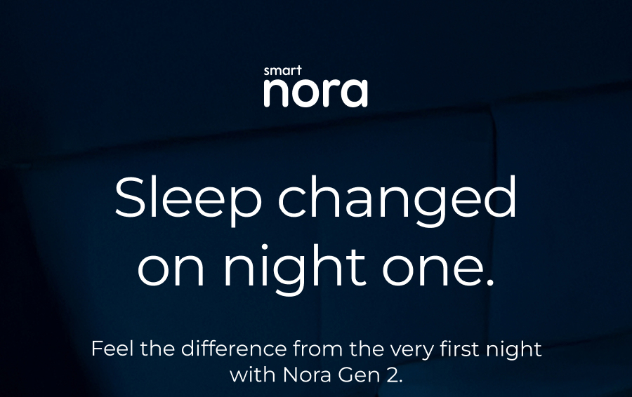 Sleep changed on night one.