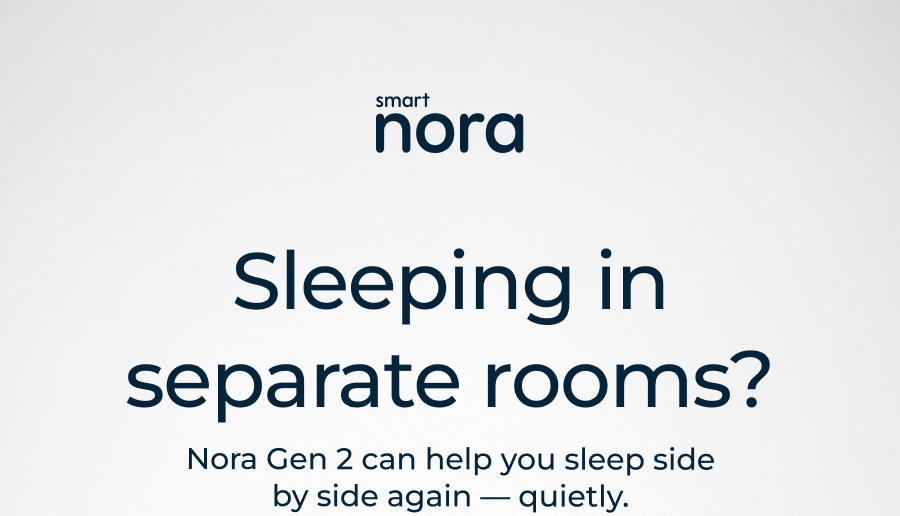 Sleeping in separate rooms?