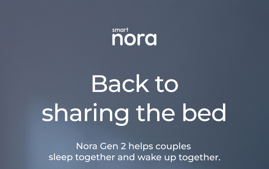 Back to sharing the bed