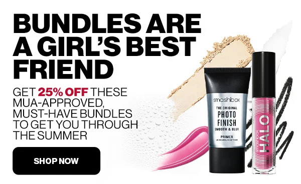 BUNDLES ARE A GIRLS BEST FRIEND | Get 25% These MUA-Approved Must-Have Bundles to get you through the summer  |  Shop Now