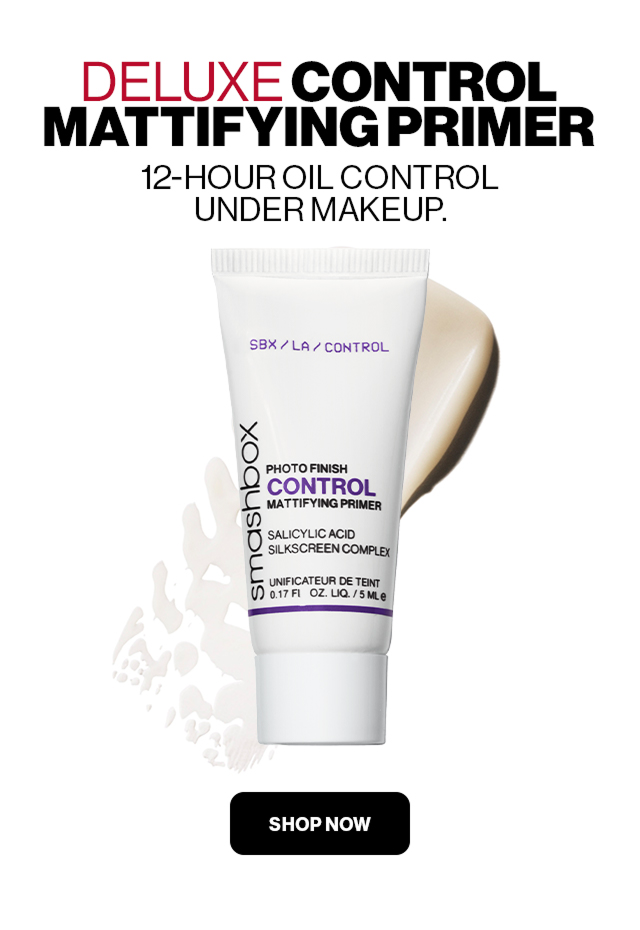 DELUXE CONTROL MATTIFYING PRIMER 12-HOUR OIL CONTROL UNDER MAKEUP.