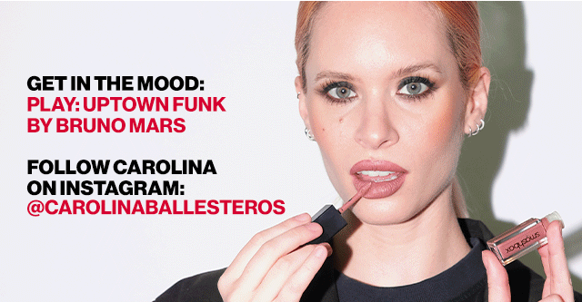 GET IN THE MOOD: PLAY: UPTOWN FUNK BY BRUNO MARS FOLLOW CAROLINA ON INSTAGRAM: @CAROLINABALLESTEROS