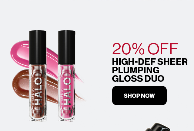 20% OFF HIGH-DEF SHEER PLUMPING GLOSS DUO | SHOP NOW