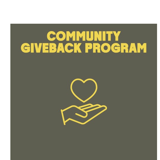 Community Giveback Program - Provides financial assistance to workers in need.