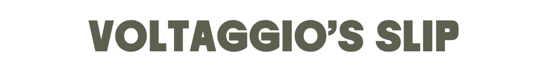 Voltaggio's Slip