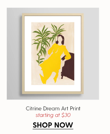 Citrine Dream Art Print