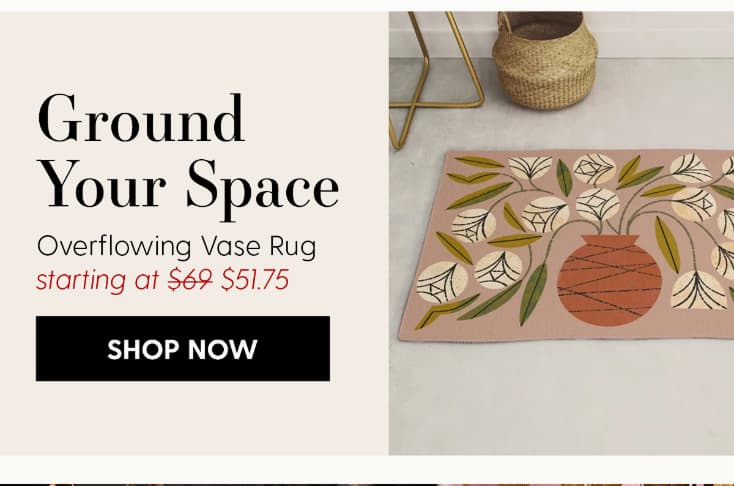 Overflowing Vase Rug