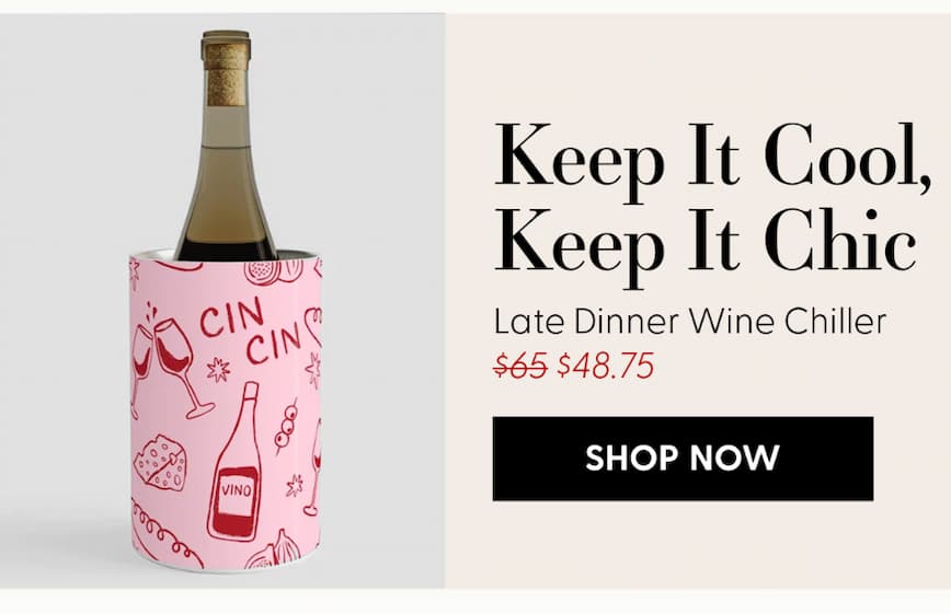 Late Dinner Wine Chiller