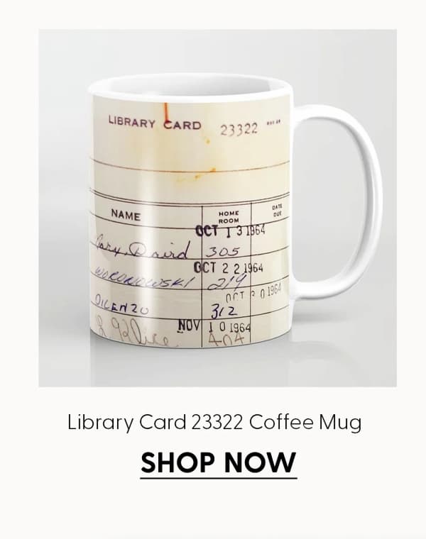 Library Card 23322 Coffee Mug