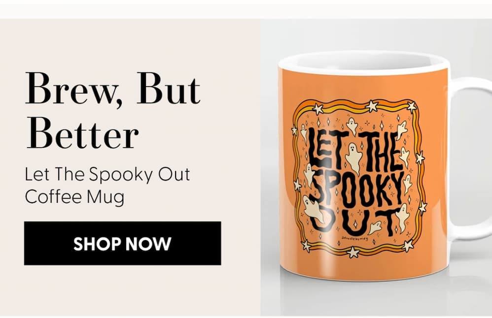 Let The Spooky Out Coffee Mug