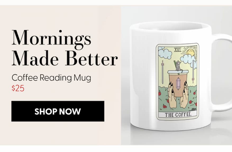 COFFEE READING Coffee Mug