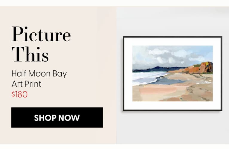 Half Moon Bay Art Print