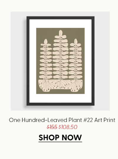 One Hundred-Leaved Plant #22 Art Print