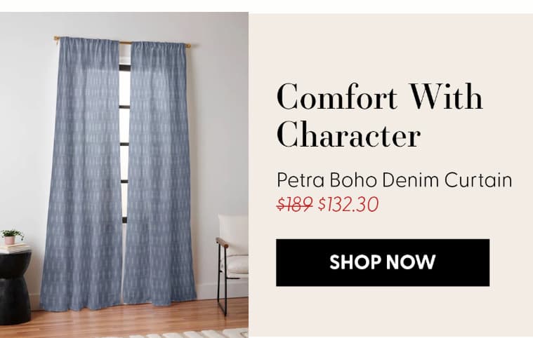 PETRA BOHO DENIM Curtain