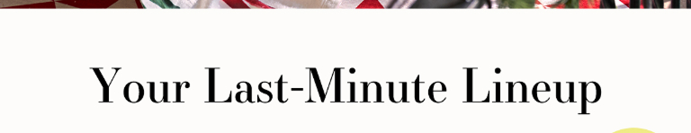 last minute gifts
