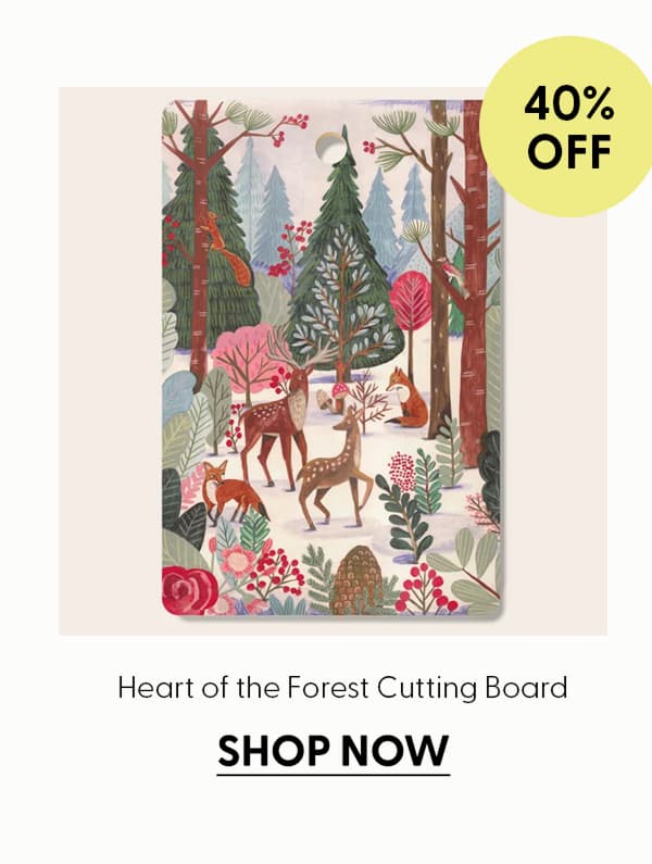 Heart of the forest Cutting Board