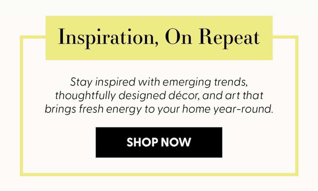 stay inspired