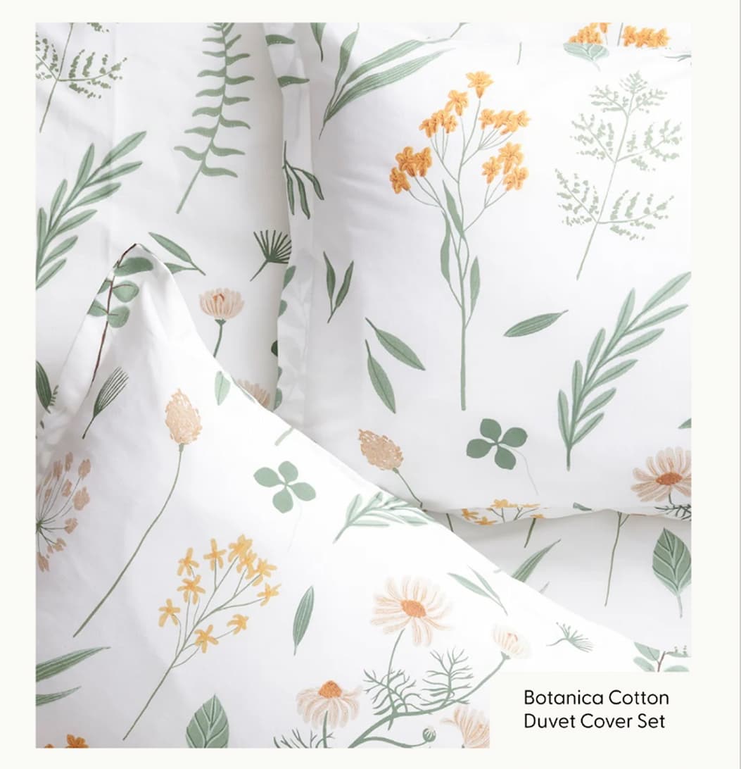 Botanica Brushed Cotton Duvet Cover Set