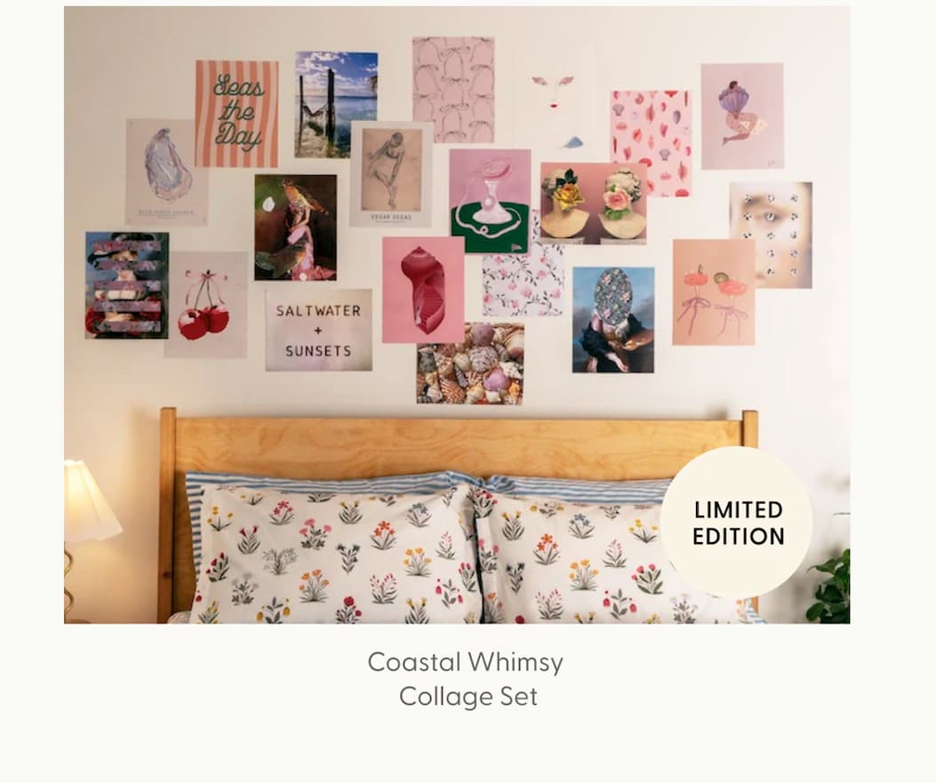 Coastal Whimsy - Limited Edition Collage Set