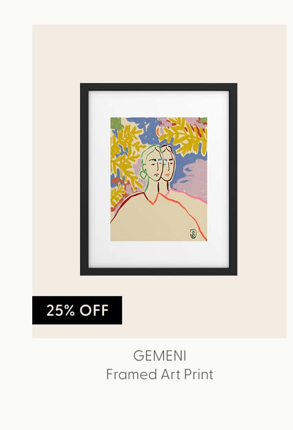 GEMENI Framed Art Print