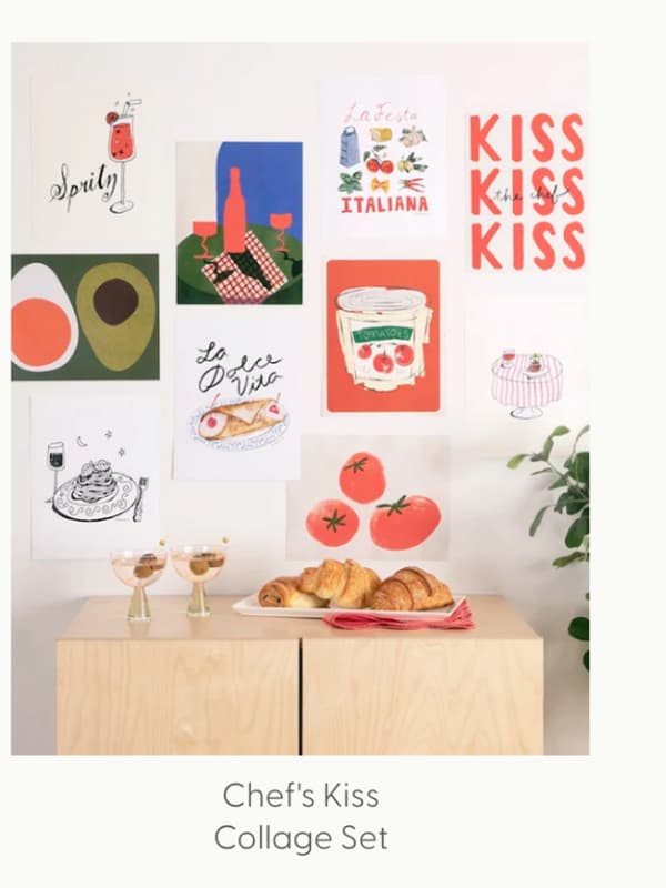 Chef's Kiss - Limited Edition Collage Set