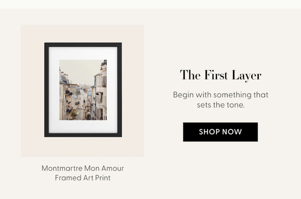 Montmartre Mon Amour - Paris Photography Framed Art Print