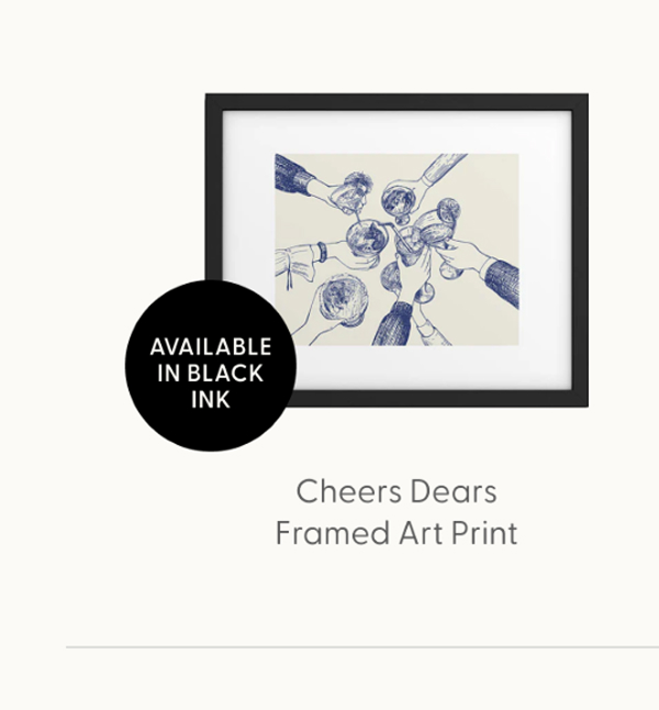 Cheers Framed Art Print