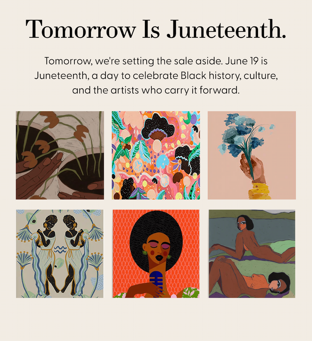 Tomorrow Is Juneteenth.